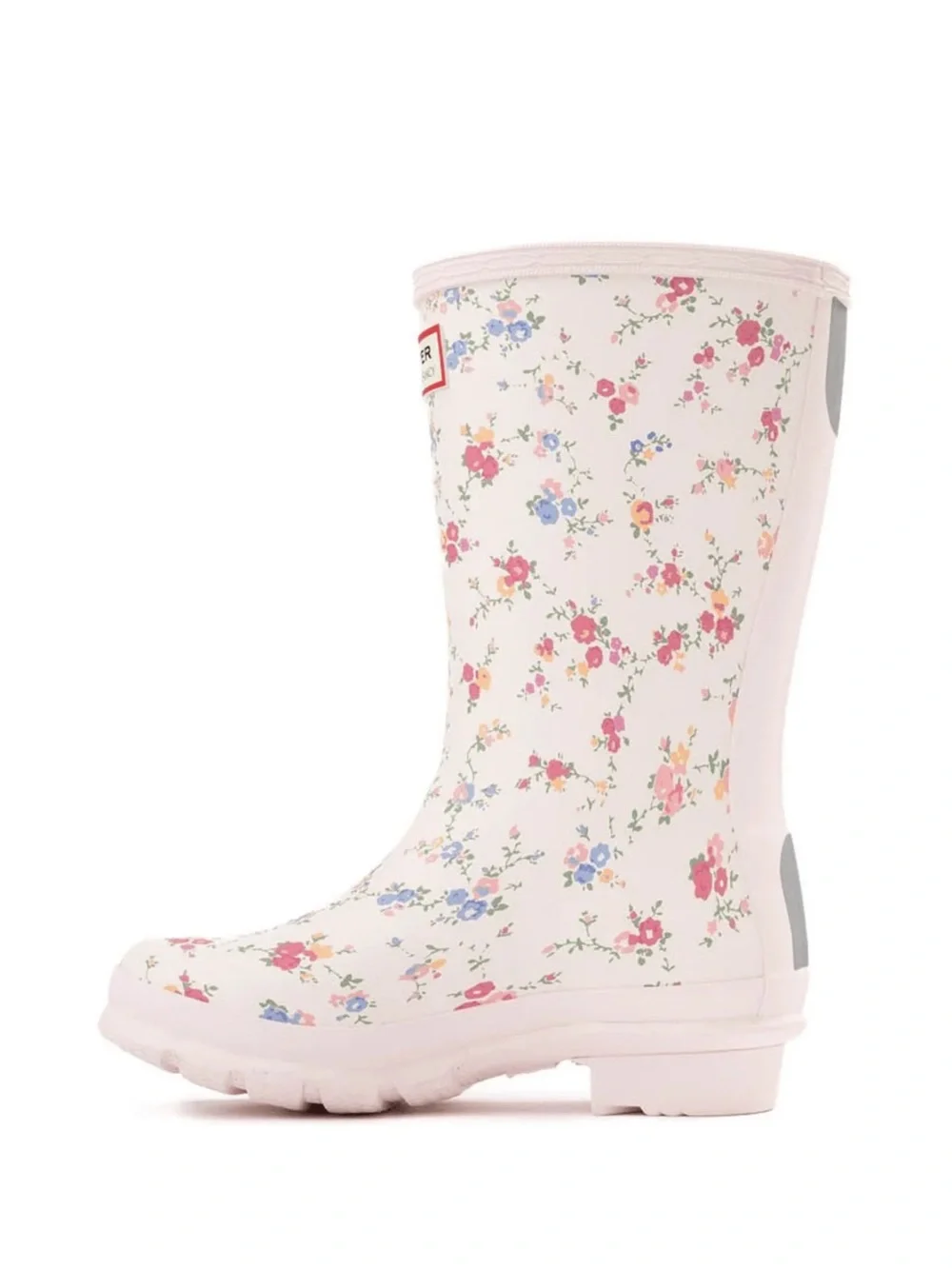 NWT Hunter x LoveShack Fancy - White Floral Tall Rain Boot - Size 2
